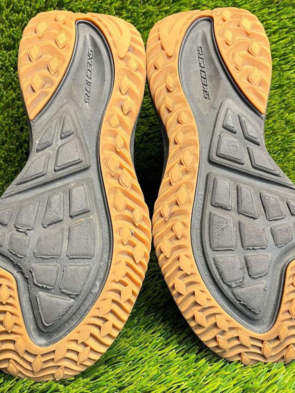 Skechers Bounder RSE Zoner Mens Size 6.5 Black Brown Running Shoes Sneakers - Picture 9 of 12